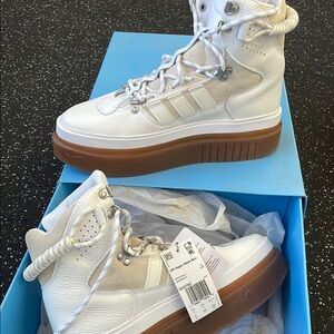 Ivy park womens Adidas White boots